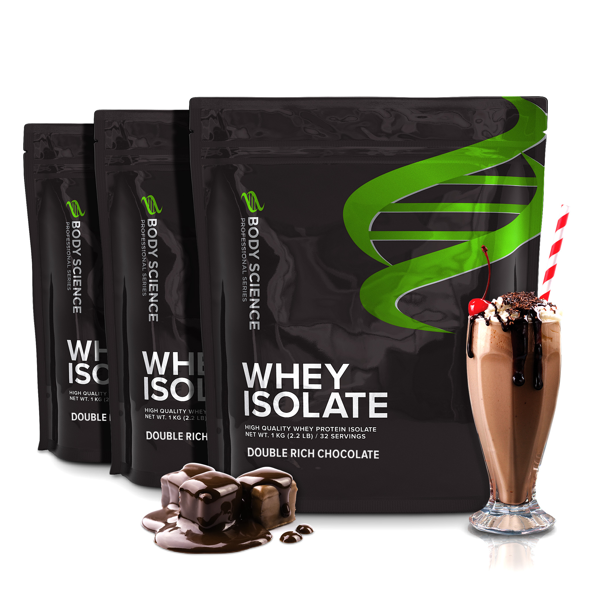 Whey Isolate 3-pack
