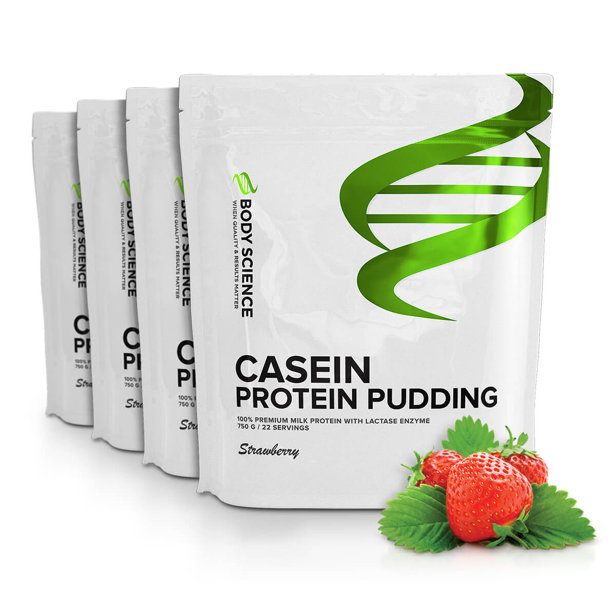 4 x 750 g Body Science Casein
