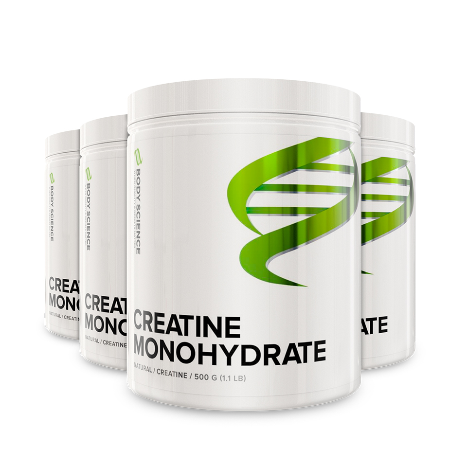 Creatine Monohydrate 4-pack